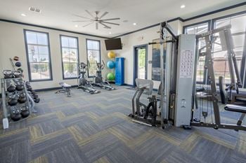 Large fitness center
